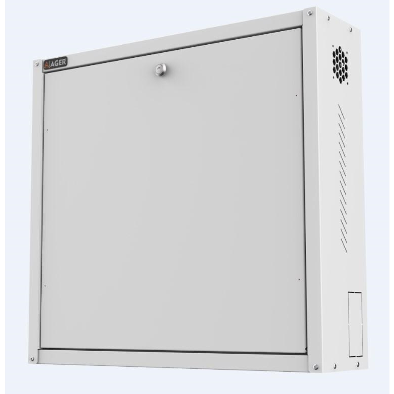 AGER 550x580x160mm Beyaz DVR Kabin AG-DVR555816B1