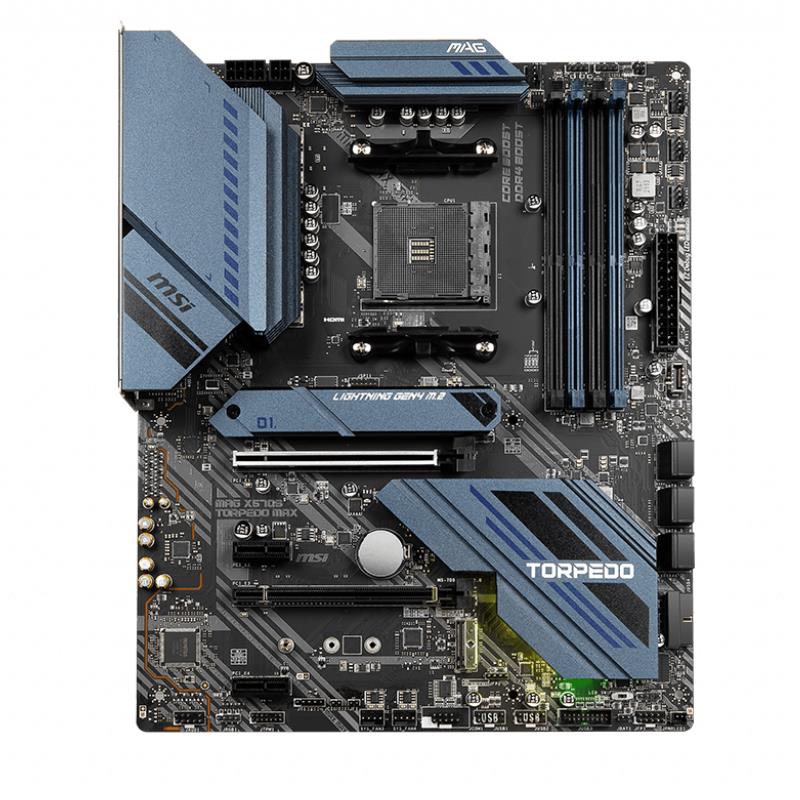 MSI MAG X570S TORPEDO MAX DDR4 M2 PCIe NVME HDMI PCIe 16X v4.0 AM4 ATX