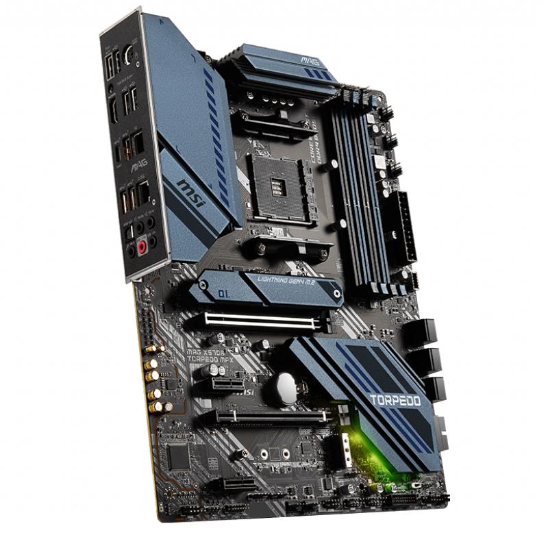 MSI MAG X570S TORPEDO MAX DDR4 M2 PCIe NVME HDMI PCIe 16X v4.0 AM4 ATX