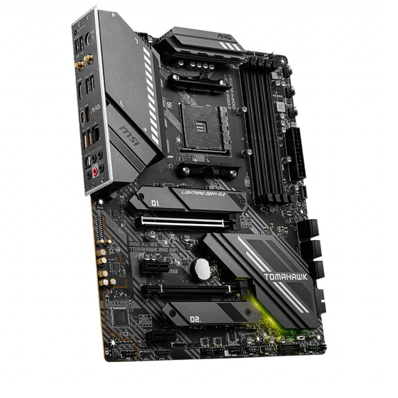 MSI MAG X570S TOMAHAWK MAX WIFI DDR4 M2 PCIe NVME HDMI PCIe 16X v4.0 AM4 ATX