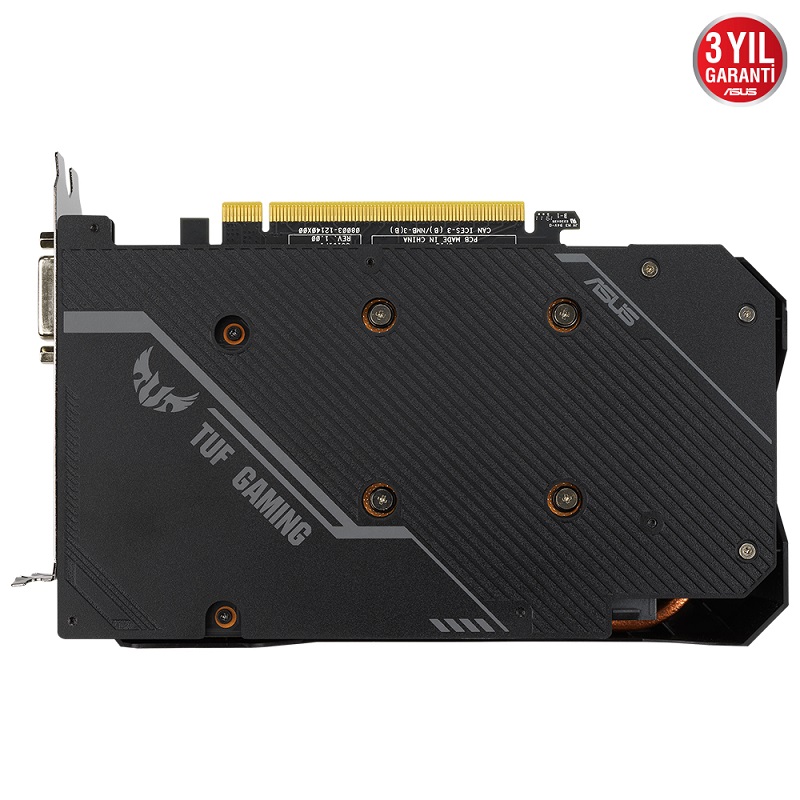 ASUS GTX1660TI 6GB TUF GTX1660TI-T6G-EVO GAMING GDDR6 192bit 2x HDMI DVI DP PCIe 16X v3.0