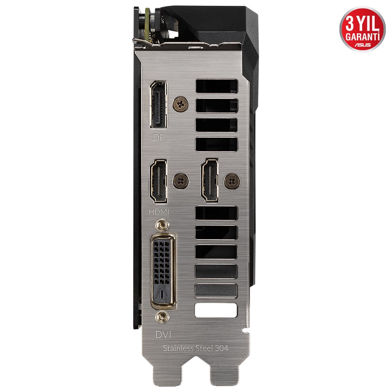 ASUS GTX1660TI 6GB TUF GTX1660TI-T6G-EVO GAMING GDDR6 192bit 2x HDMI DVI DP PCIe 16X v3.0