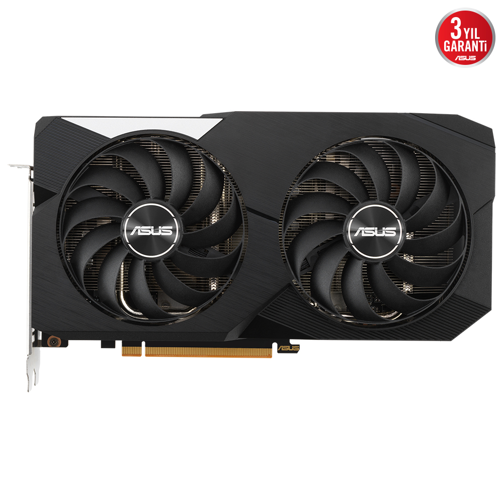 ASUS RX6600 8GB DUAL RX6600-8G GDDR6 128bit HDMI DP PCIe 16X v4.0