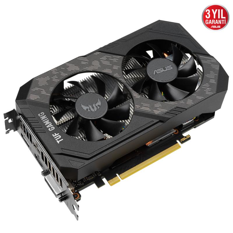 ASUS GTX1660TI 6GB TUF GTX1660TI-O6G-EVO GAMING GDDR6 192bit 2x HDMI DVI DP PCIe 16X v3.0