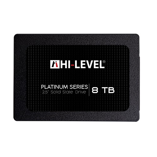 HI-LEVEL 8TB PLATINUM HLV-SSD30PLTS12/8T 565- 540MB/s SSD SATA-3 Disk