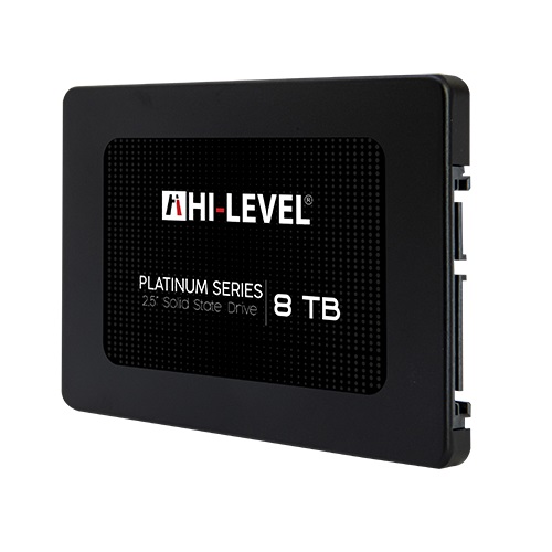HI-LEVEL 8TB PLATINUM HLV-SSD30PLTS12/8T 565- 540MB/s SSD SATA-3 Disk