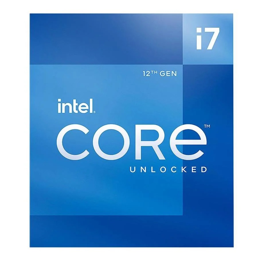 INTEL CORE i7 12700K 25MB 8çekirdekli VGA YOK 1700p 125w Kutusuz+Fansız