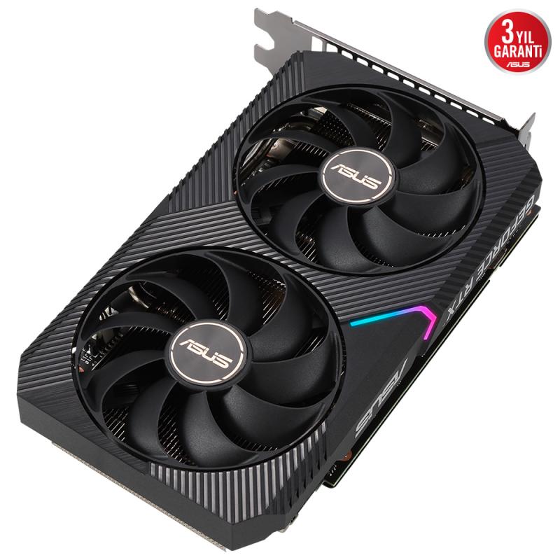 ASUS RTX3050 8GB DUAL RTX3050-O8G GDDR6 128bit HDMI DP PCIe 16X v4.0