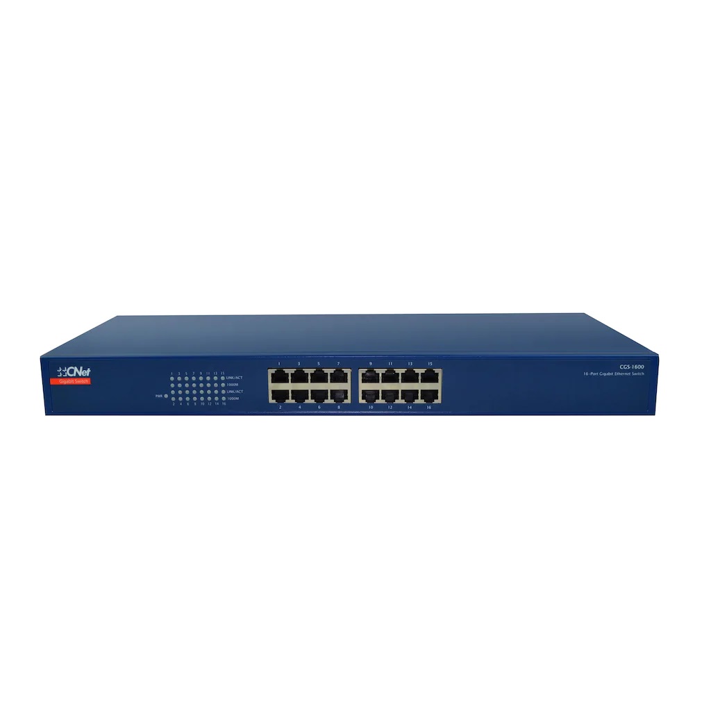 CNET 16port CGS-1600 GIGABIT Yönetilemez Switch RackMount