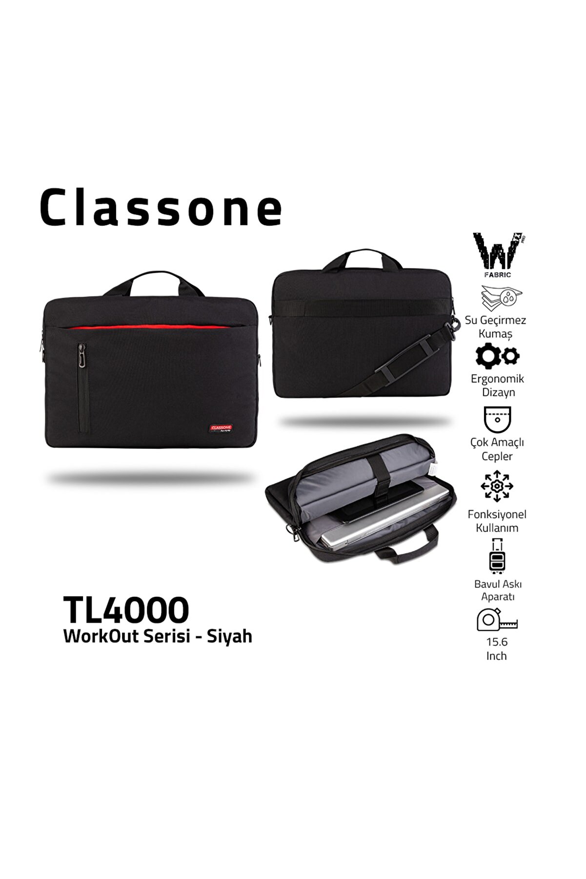 Tl4000-wl600%20Wtxpro%20Su%20Geçirmez%20Kumaş%2015,6’’%20Notebook,laptop%20Çantası-siyah+wl600%20Mouse