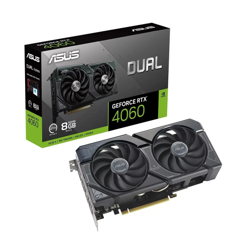 ASUS DUAL-RTX4060-8G, 8Gb, 128Bit, GDDR6, 1xHDMI, 3xDP GAMING Ekran Kartı