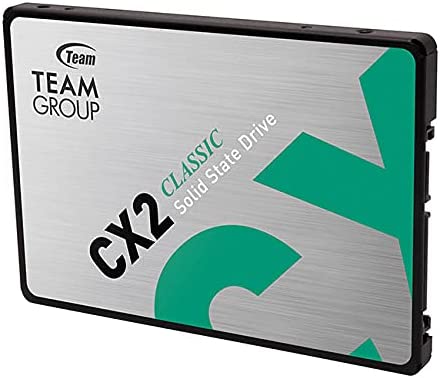 Team CX2 T253X6256G0C101 256GB 520/430MB/s 2.5’’ SATA 3 SSD Disk 3D NAND