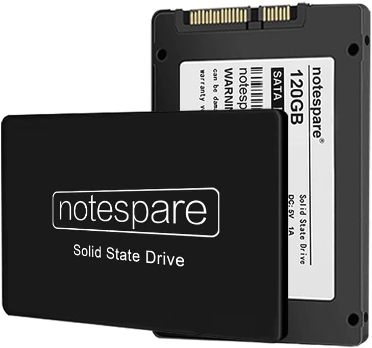 Notespare NS2018 2.5 120 GB 550/500MB/s SATA 3 SSD