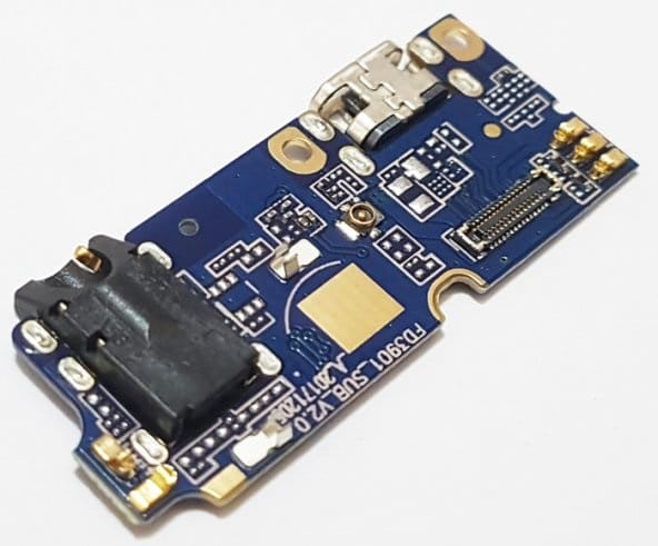 General Mobile GM8 Go Şarj Soketi Kulaklık Soketi Bord