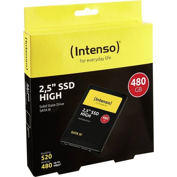 Intenso 480GB 520MB-500MB/S 2.5’’ Sata 3 Ssd
