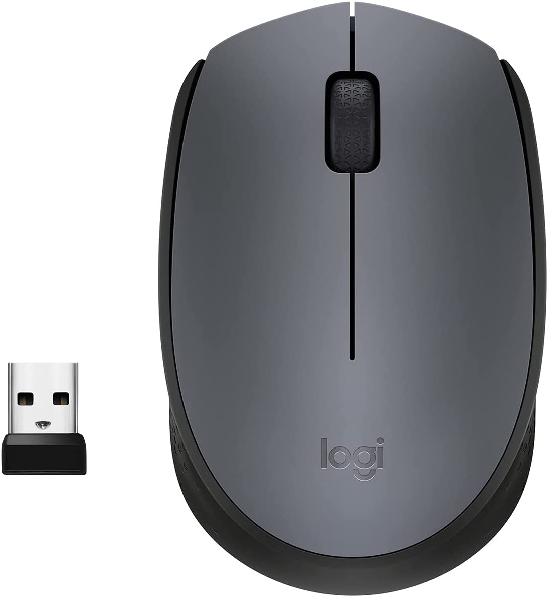 Logitech M170 USB Alıcılı Kablosuz Mouse - Gri - Outlet Ürün ( Kutu Deforme )