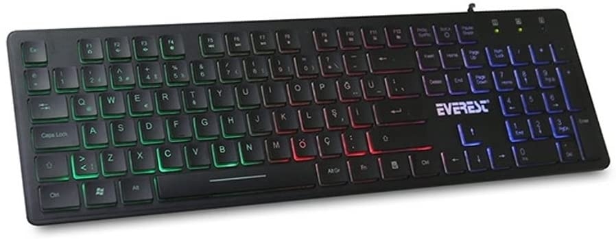 Oyuncu Set Everest SM-616 Mouse + Everest KB-840 Klavye + Snopy SN-8800 Mikrofonu Kulaklık