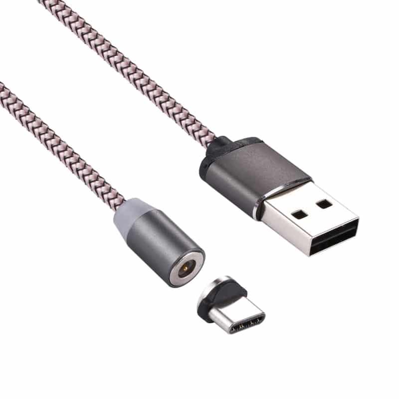 (İphone-Micro-TYPE-C) Mıknatıslı Şarj Kablosu 360 Derece