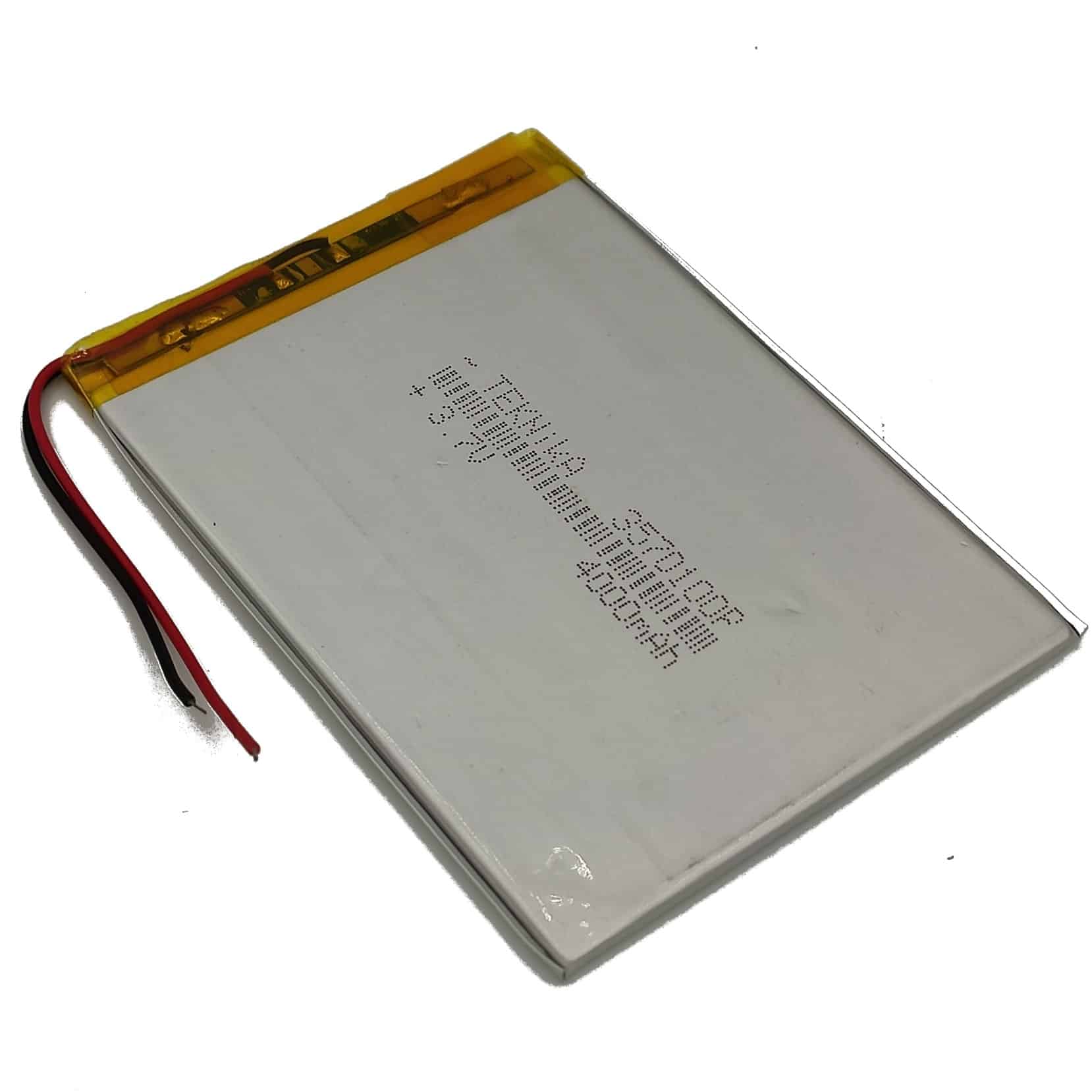 7 inç Tablet Bataryası 3.7V 4000 mah 10 x 7 Cm