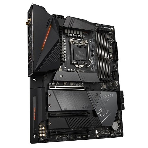Gigabyte Z590 Aorus Pro AX Intel Z590 Soket 1200 DDR4 5400(OC)MHz ATX Gaming (Oyuncu) Anakart