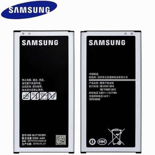 J7 2016 / J710 Samsung Batarya Pil 3300mAh EB-BJ710CBC