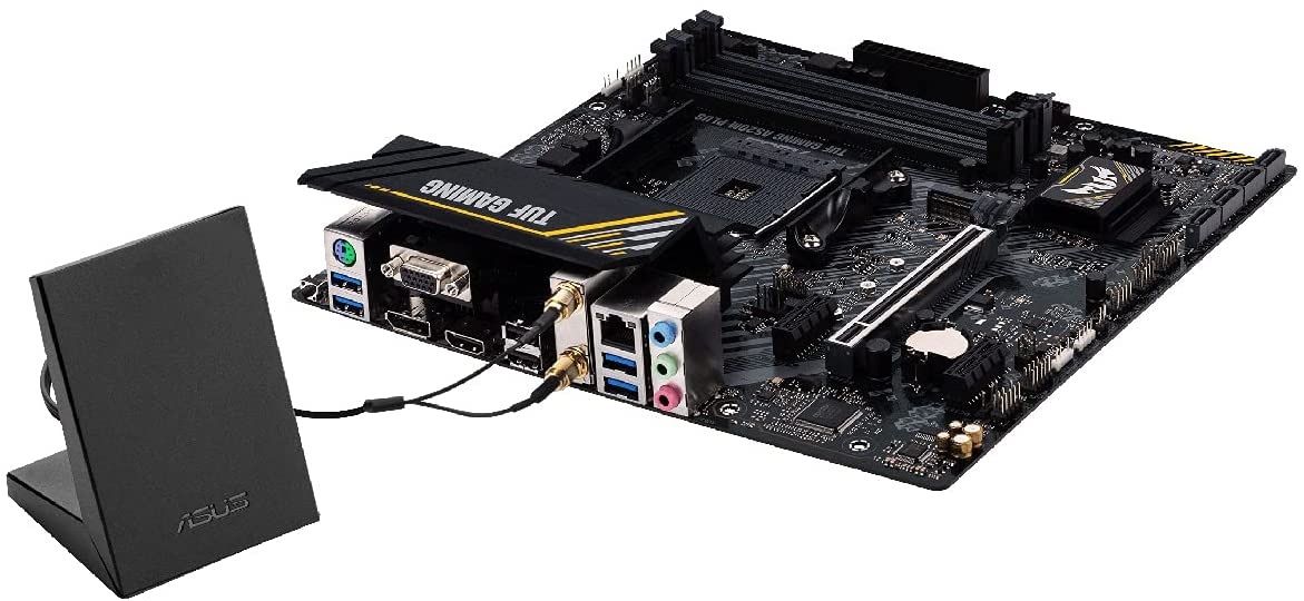 Asus TUF Gaming A520M-Plus WIFI AMD A520 Soket AM4 DDR4 4800(OC)MHz mATX Gaming (Oyuncu) Anakart