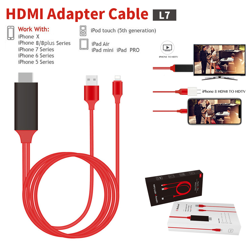 İphone Hdmi Tv Kablosu 2 Metre