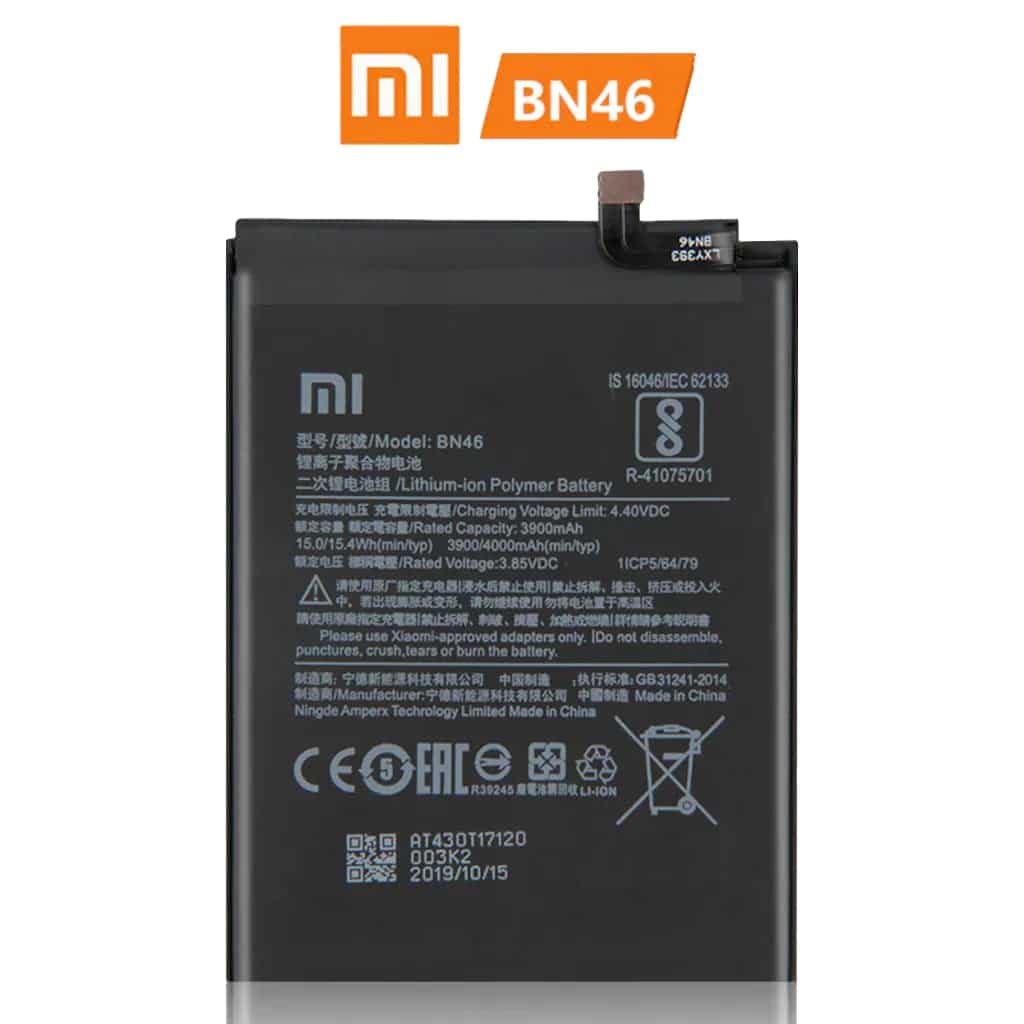 Xiaomi Redmi Note 8 Batarya Pil BN46