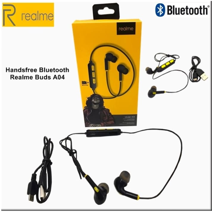 Realme Micro SD Bluetooth Kulaklık A04