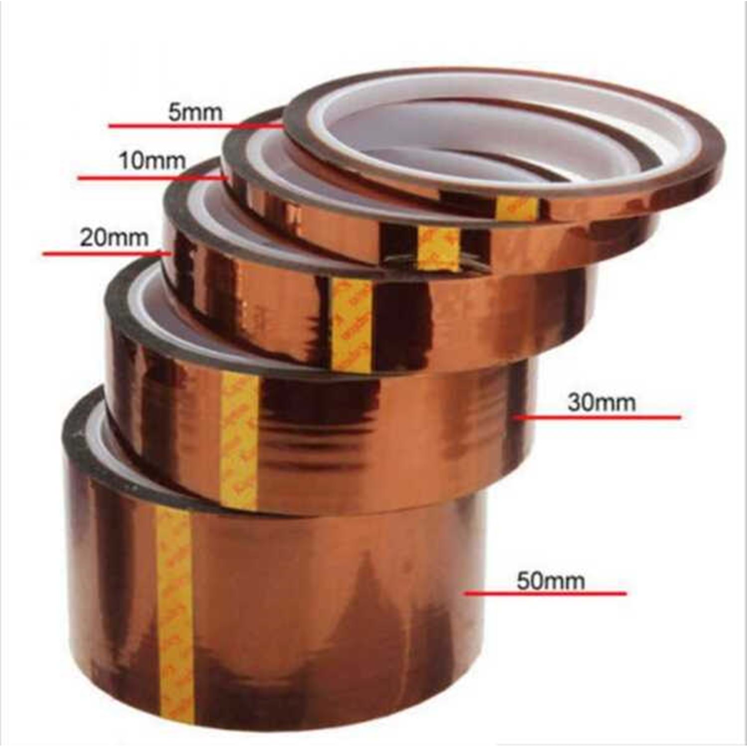 Isıya Dayanıklı Profesyonel Yanmaz Bant – 30mm