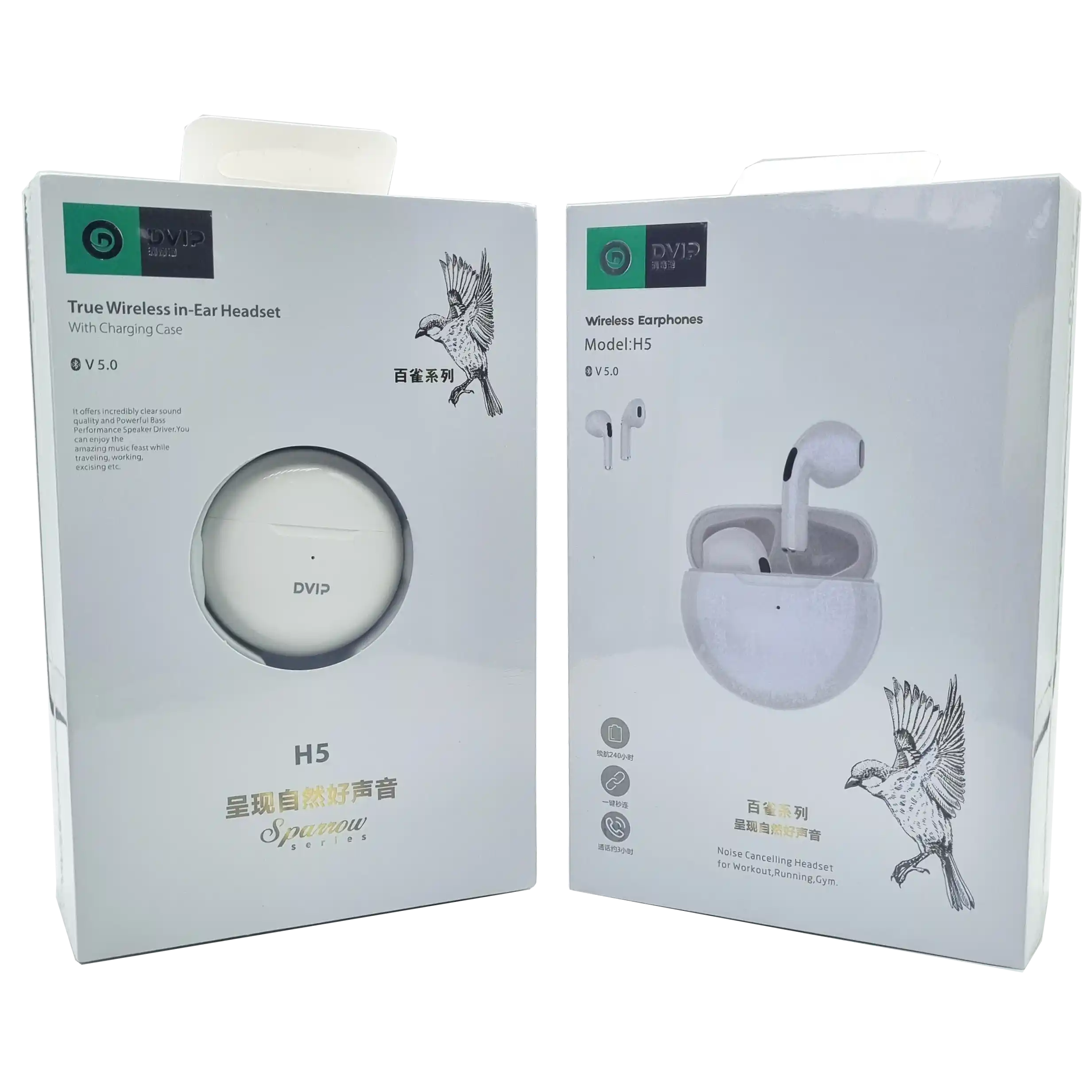 TWS EarBuds NO Noise Kulaklık Natural Sound H5