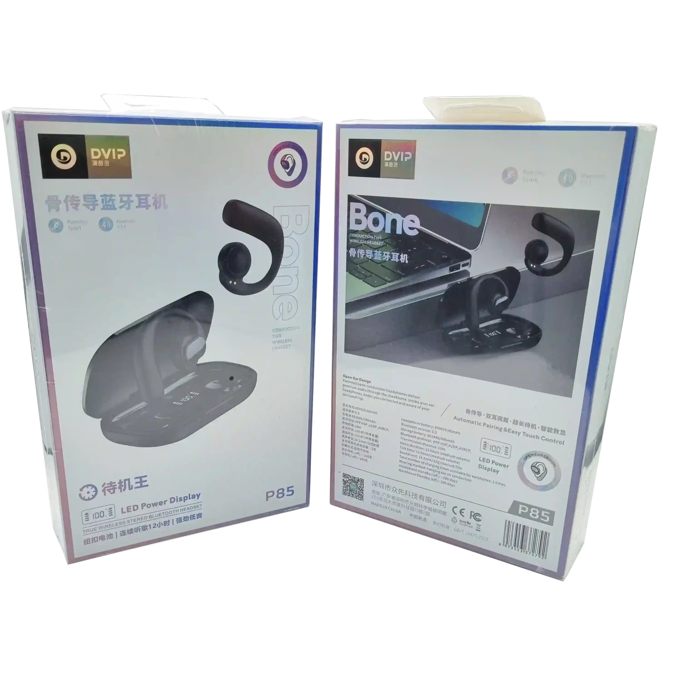 Led Power Display 100 Saat Bluetooth Kulaklık P85