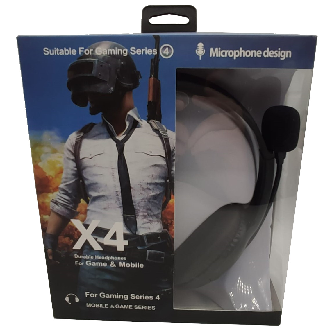 Pubg Oyuncu Microfonlu Kablolu Kulaklık X4