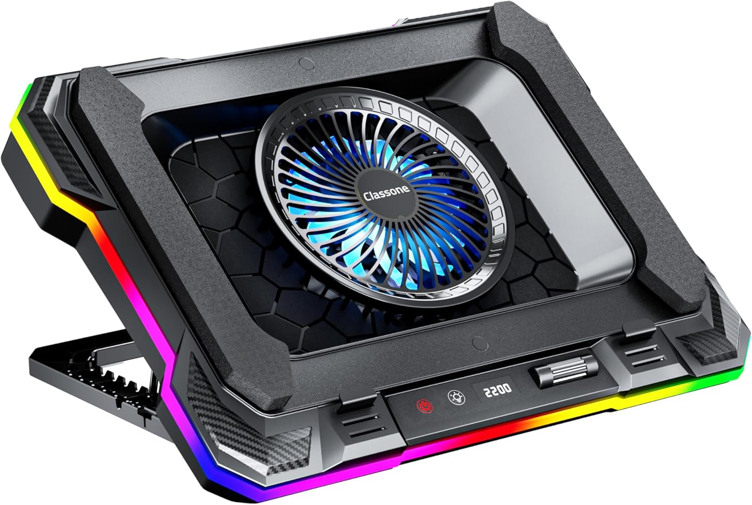 Classone Laptop Soğutucu Gaming RGB 