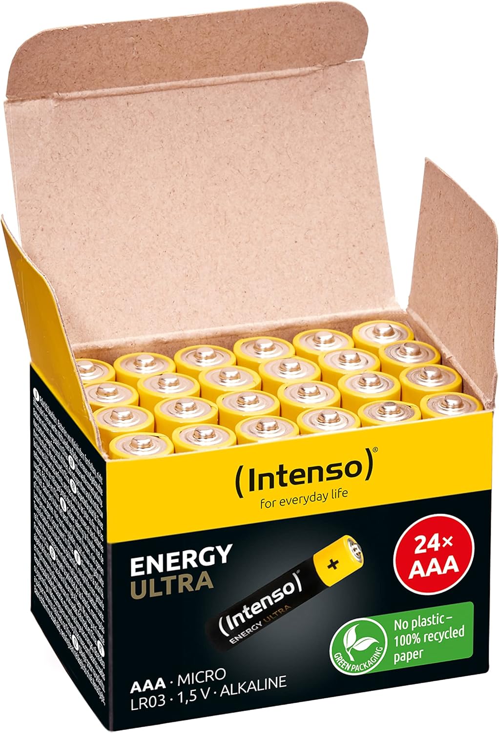 INTENSO 7501814, Energy Ultra, LR03, AAA, 1.5Volt, 24 lü Paket, PİL