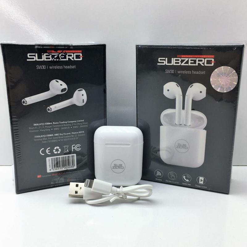 Airpods Bluetooth Kablosuz Dokunmatik Kulaklık Subzero SW30