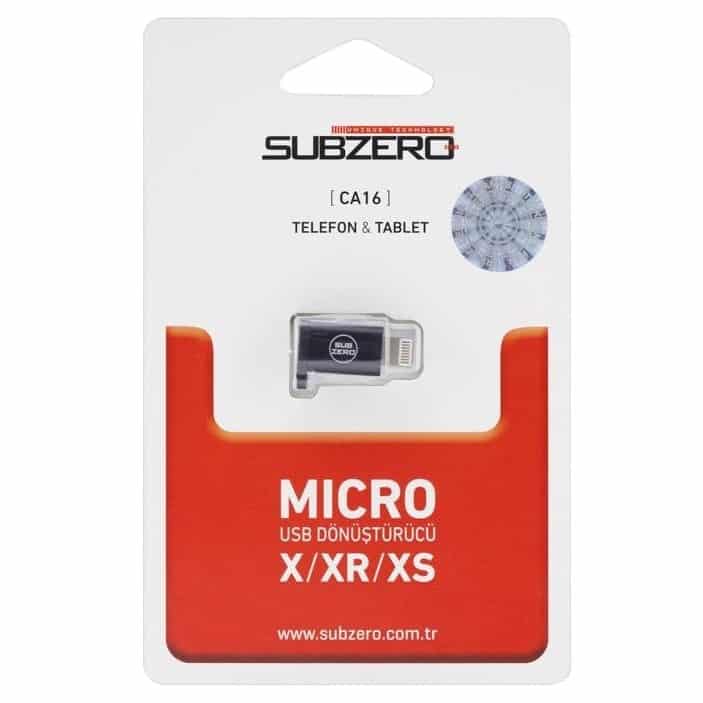 Micro - Iphone Dönüştürücü Subzero CA16
