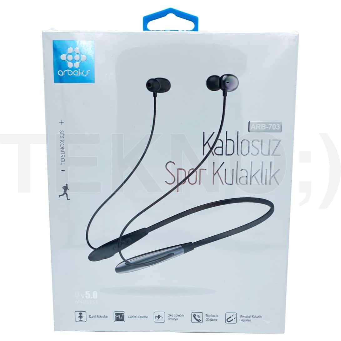 V5 Kablosuz Spor Bluetooth Kulaklık ARB-703