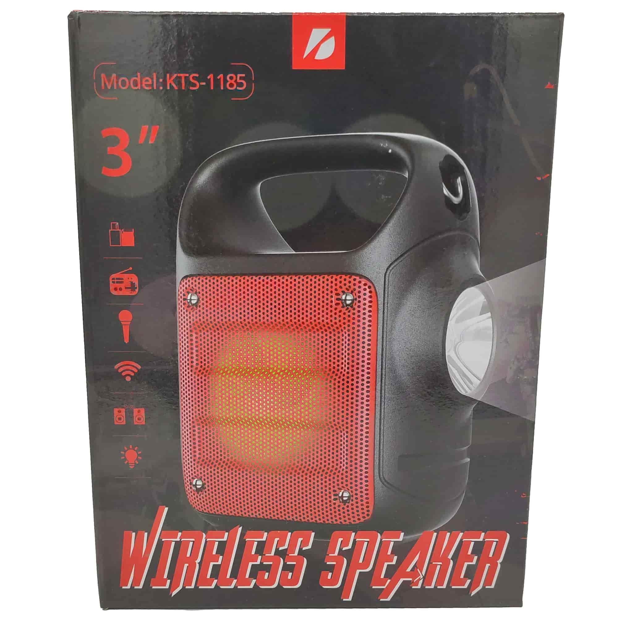 El Feneri Kablosuz Speaker Taşınabilir KTS-1185