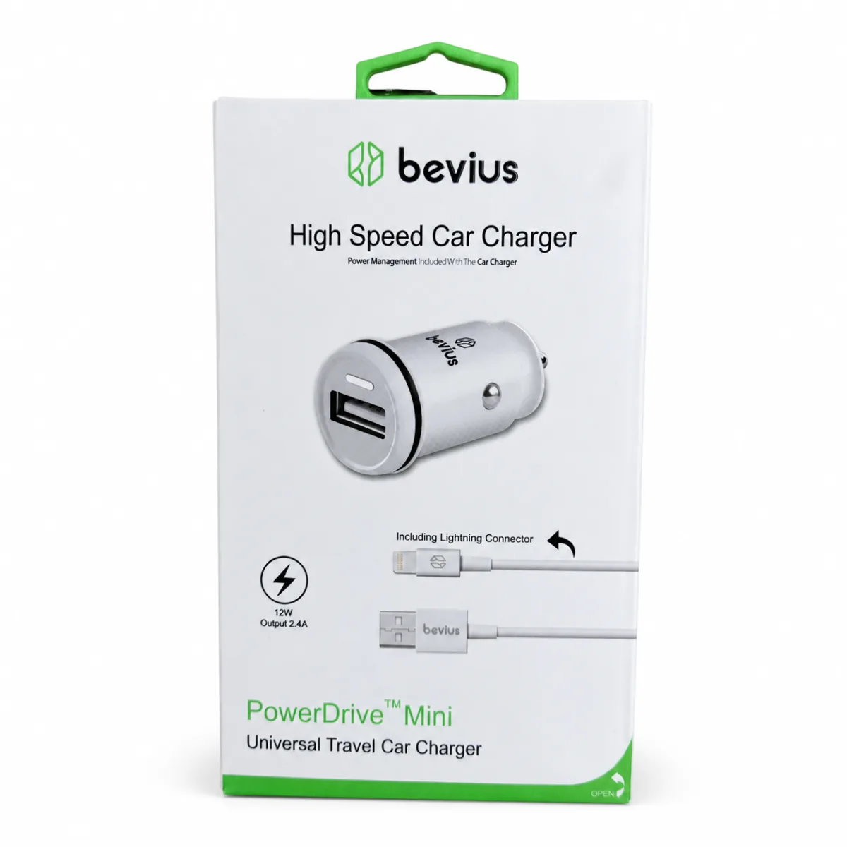 Lightning 12W Kablolu Araç Şarj Cihazı BVS-AU503
