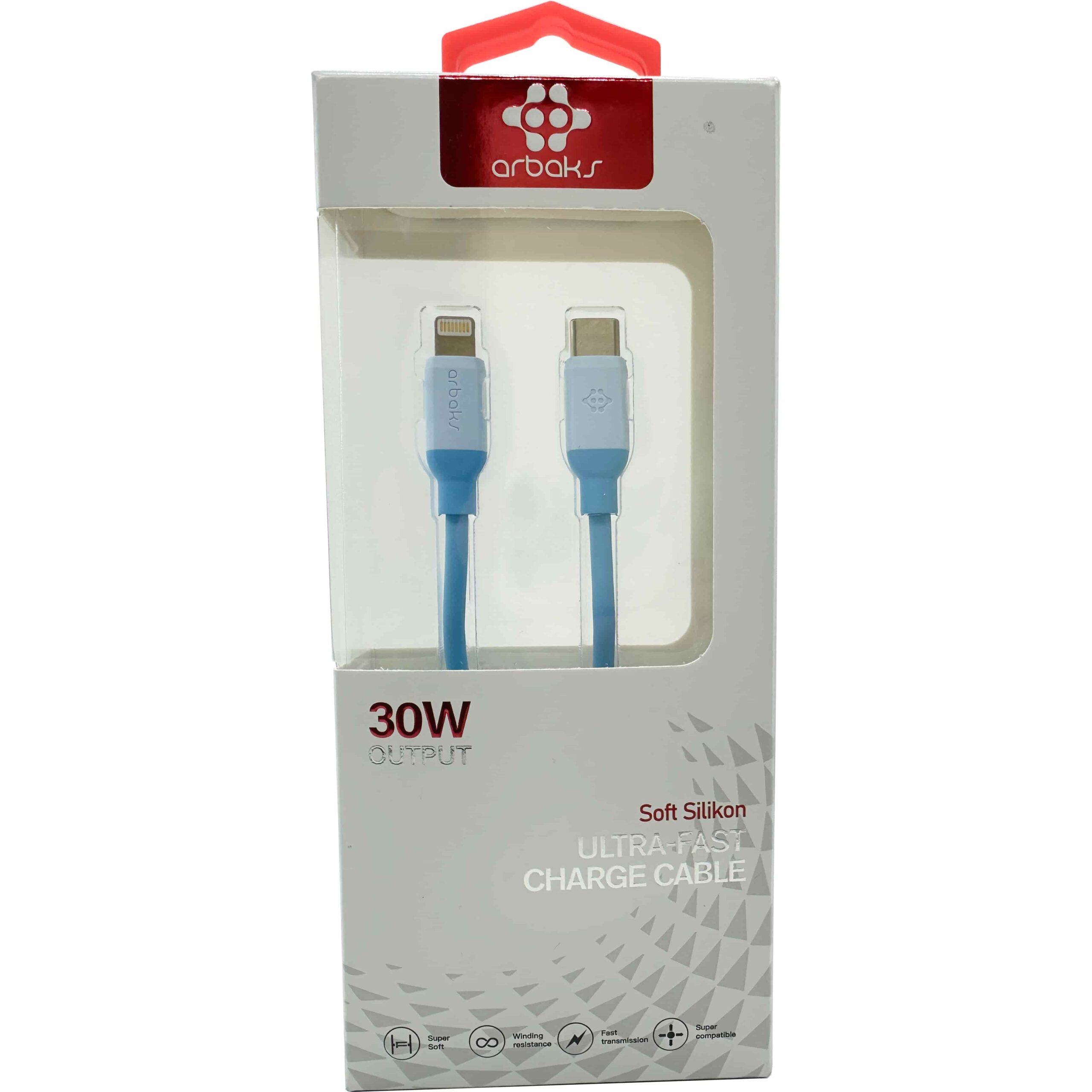 30W TYPE-C To Lightning İphone Şarj Kablosu Arb-316