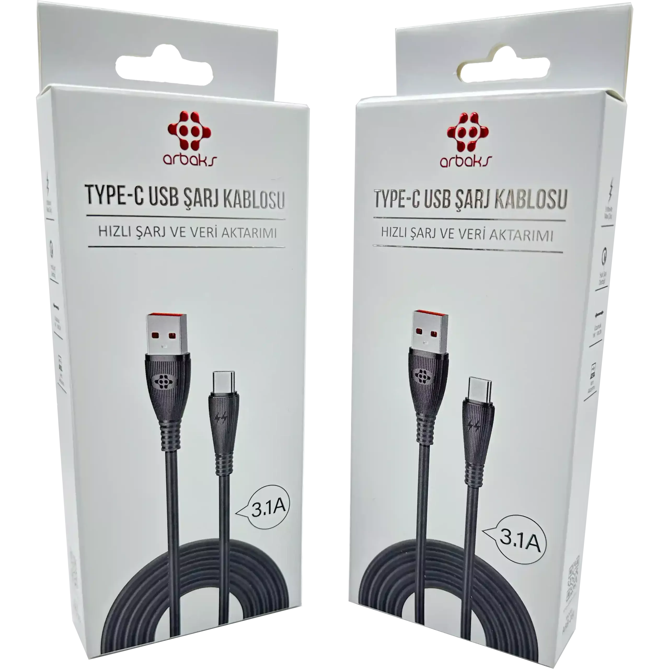 3.1A TYPE-C Şarj Kablosu ARB-51