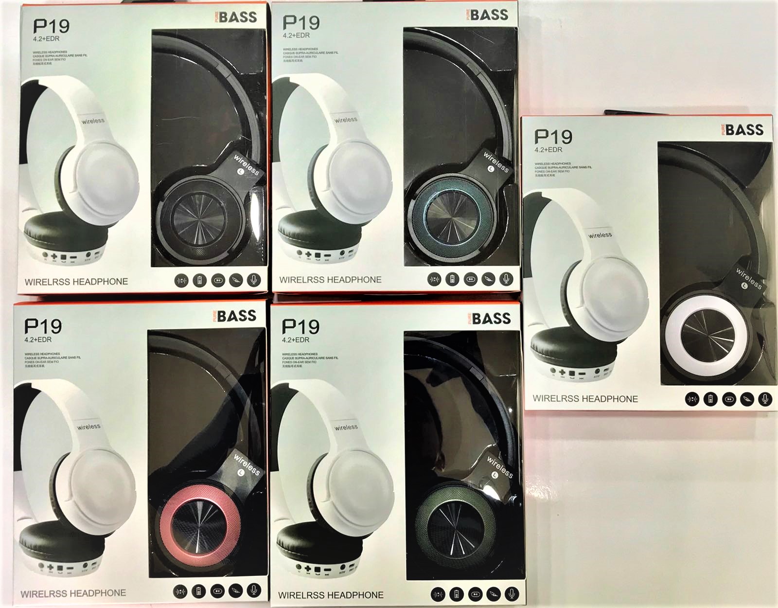 GREX P19 Bluetooth 4.2 EDR Wireless extra bass stereo