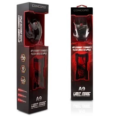 Gaming Mouse ve Mouse Pad A9