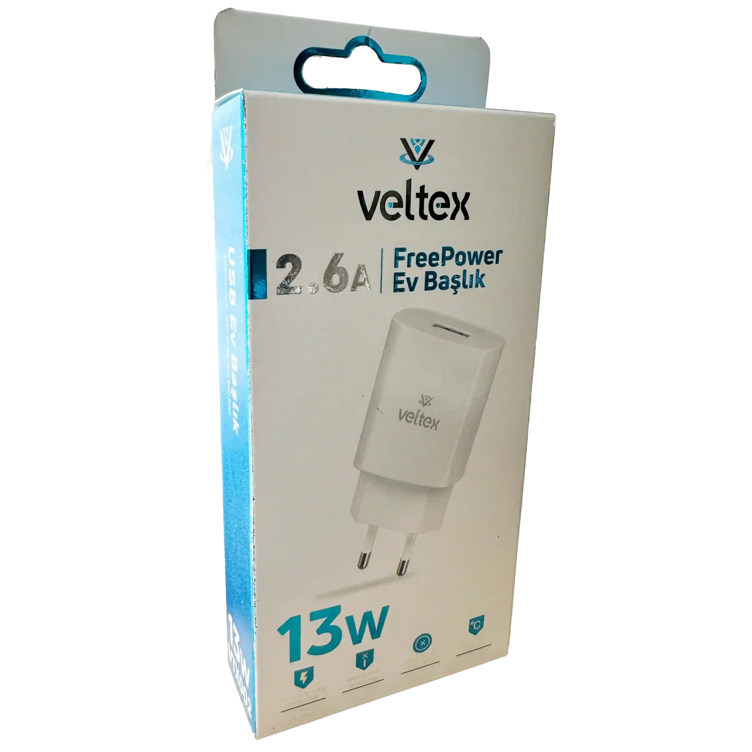 13W 2.6A Usb Şarj Başlığı Veltex VTX-002