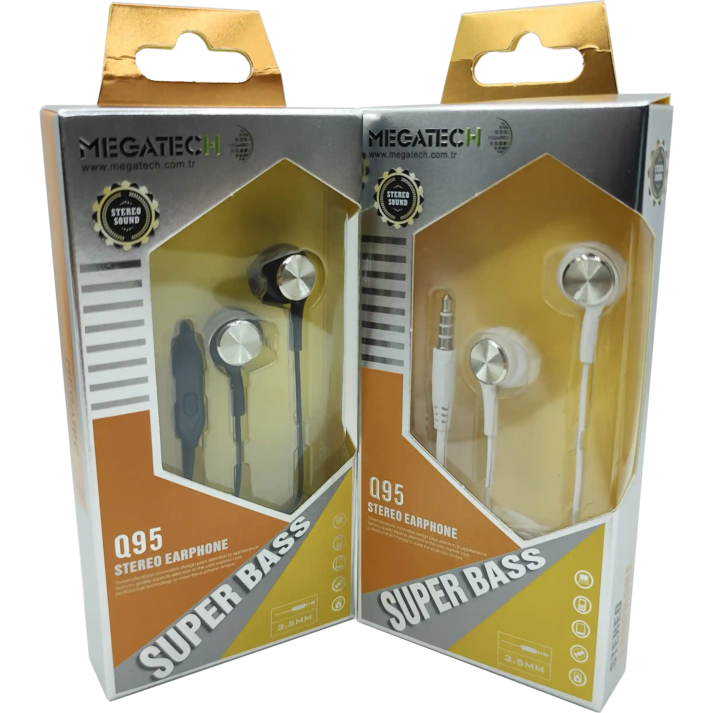 3.5mm Jack Girişli Kablolu Kulaklık Megatech Q95