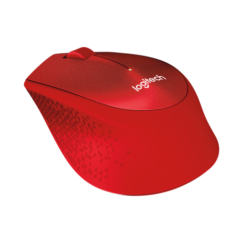 LOGITECH 910-004911, M330 Kırmızı, USB Nano 2,4G Kablosuz, 1000dpi, Optik, 3 Tuşlu, 24ay Pil Ömrü, Sessiz Mouse