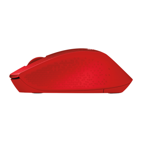 LOGITECH 910-004911, M330 Kırmızı, USB Nano 2,4G Kablosuz, 1000dpi, Optik, 3 Tuşlu, 24ay Pil Ömrü, Sessiz Mouse