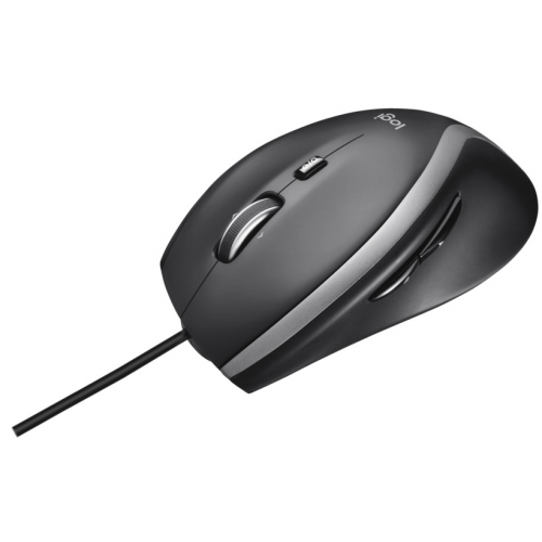 LOGITECH 910-005784, M500S Siyah, USB Kablolu, 1000dpi, Lazer, 7 Tuşlu, Mouse