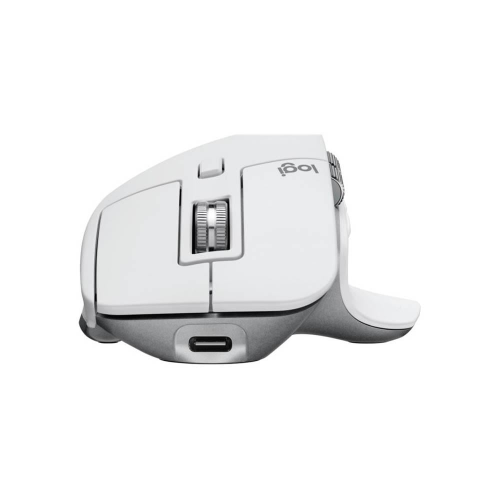 LOGITECH 910-006560, MX MASTER 3S, Beyaz, Bluetooth, 8000dpi, Lazer, 7 Tuşlu, USB-C den şarj edilebilir, Mouse